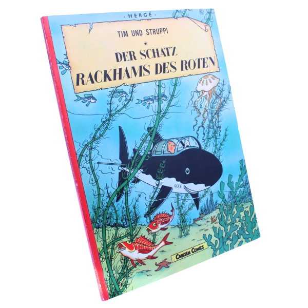 Tim und Struppi Nr. 12 – Der Schatz Rackhams des Roten | Carlsen 1987 (17. Auflage) | Hergé Klassiker